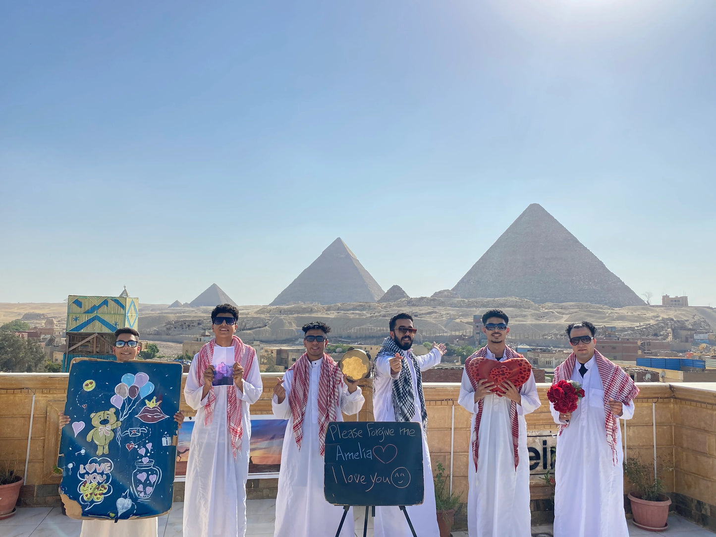 Wishing Videos-Pyramids Of Giza, Egypt-Internationaljoyflix